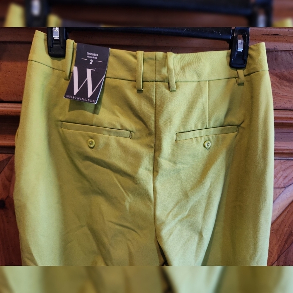 Worthington High Rise Trousers Sz 2 - Picture 5 of 11